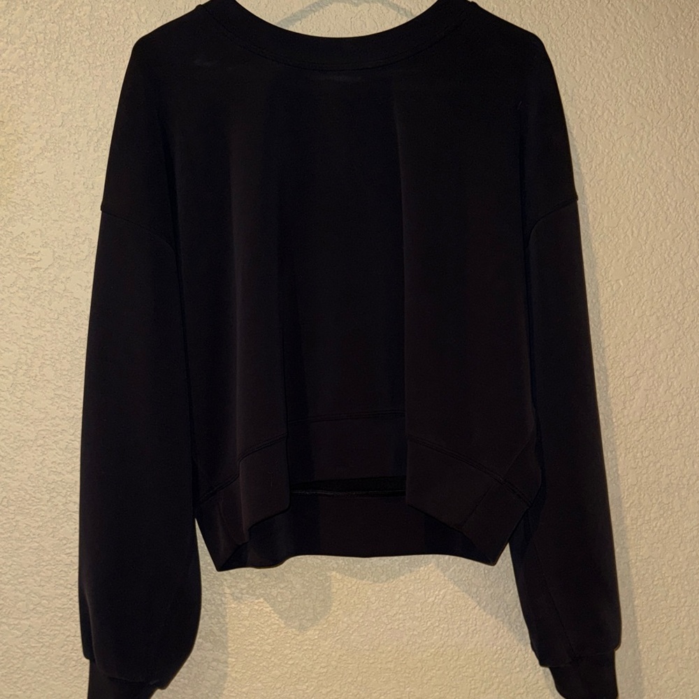 Lululemon Athletica Softstreme Perfectly Oversized Cropped Crew